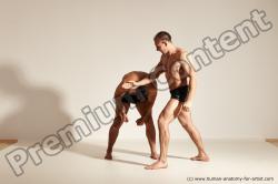 Fighting reference poses of Norbert & Radan